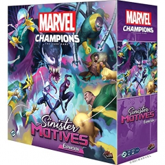 Fantasy Flight Games | Marvel Champions: Sinister Motives Expansion | Card Game | Ages 14+ | 1-4 Players | 45-90 Minutes Playing Time